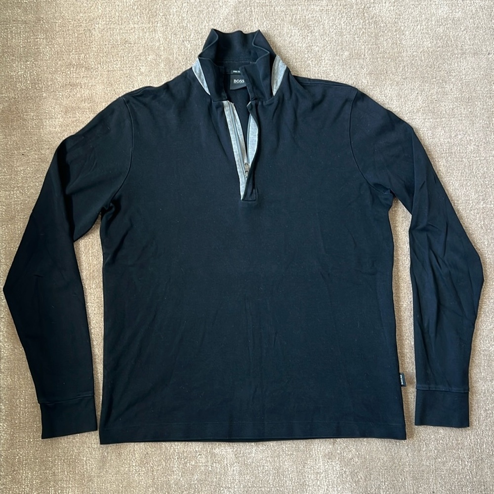 Hugo Boss Pullover 1/2 Zip, Size S
